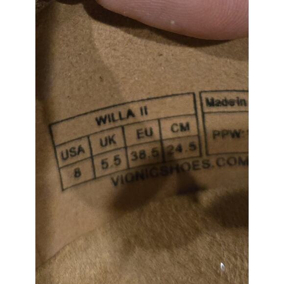 Vionic Women's Willa II Gold Leather Slip-On Loafers Size 8 Casual - Picture 9 of 9